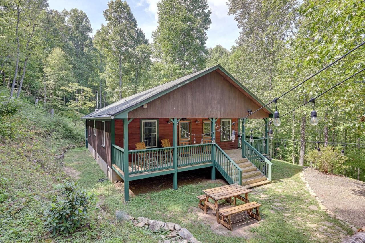Smoky Mountain Cabin With Camping Area And Fire Pit! Whittier Eksteriør billede