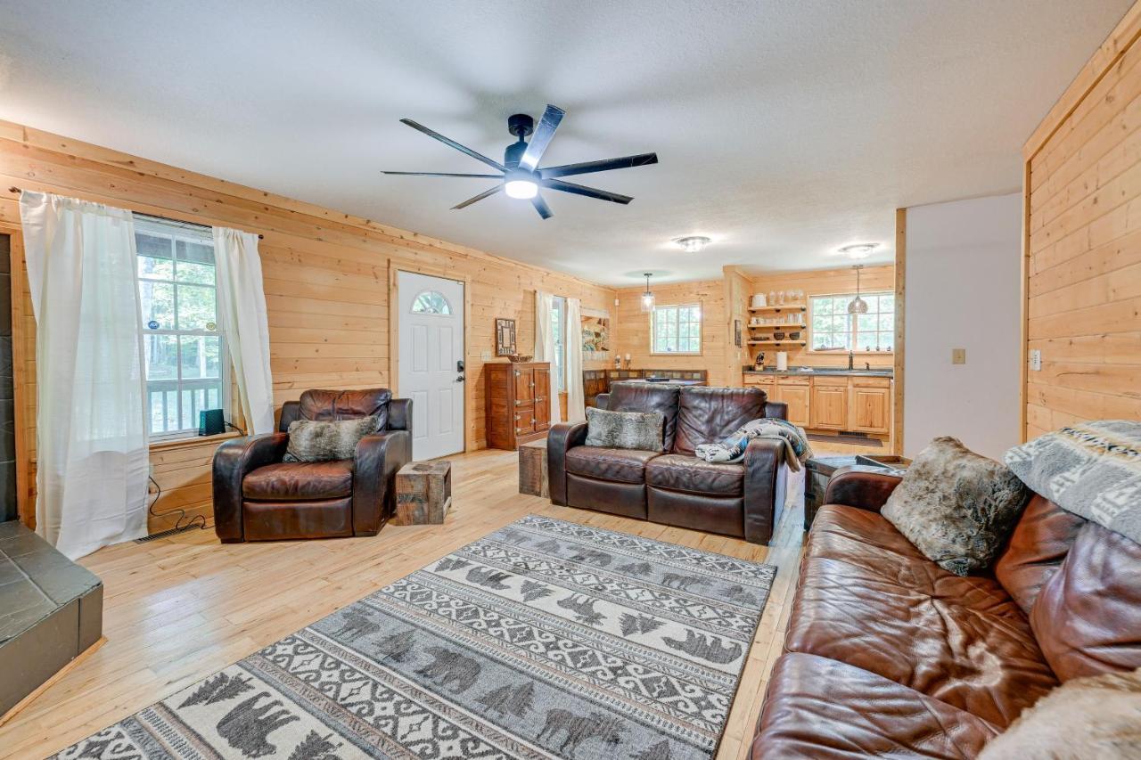Smoky Mountain Cabin With Camping Area And Fire Pit! Whittier Eksteriør billede