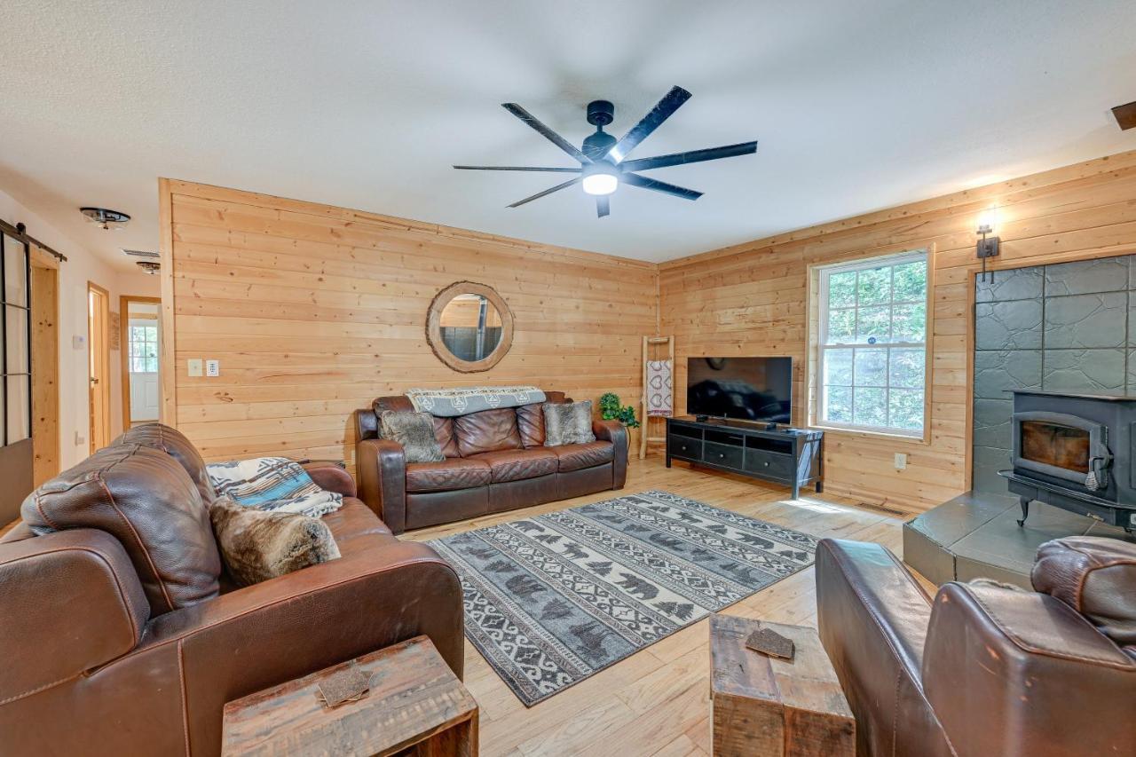 Smoky Mountain Cabin With Camping Area And Fire Pit! Whittier Eksteriør billede