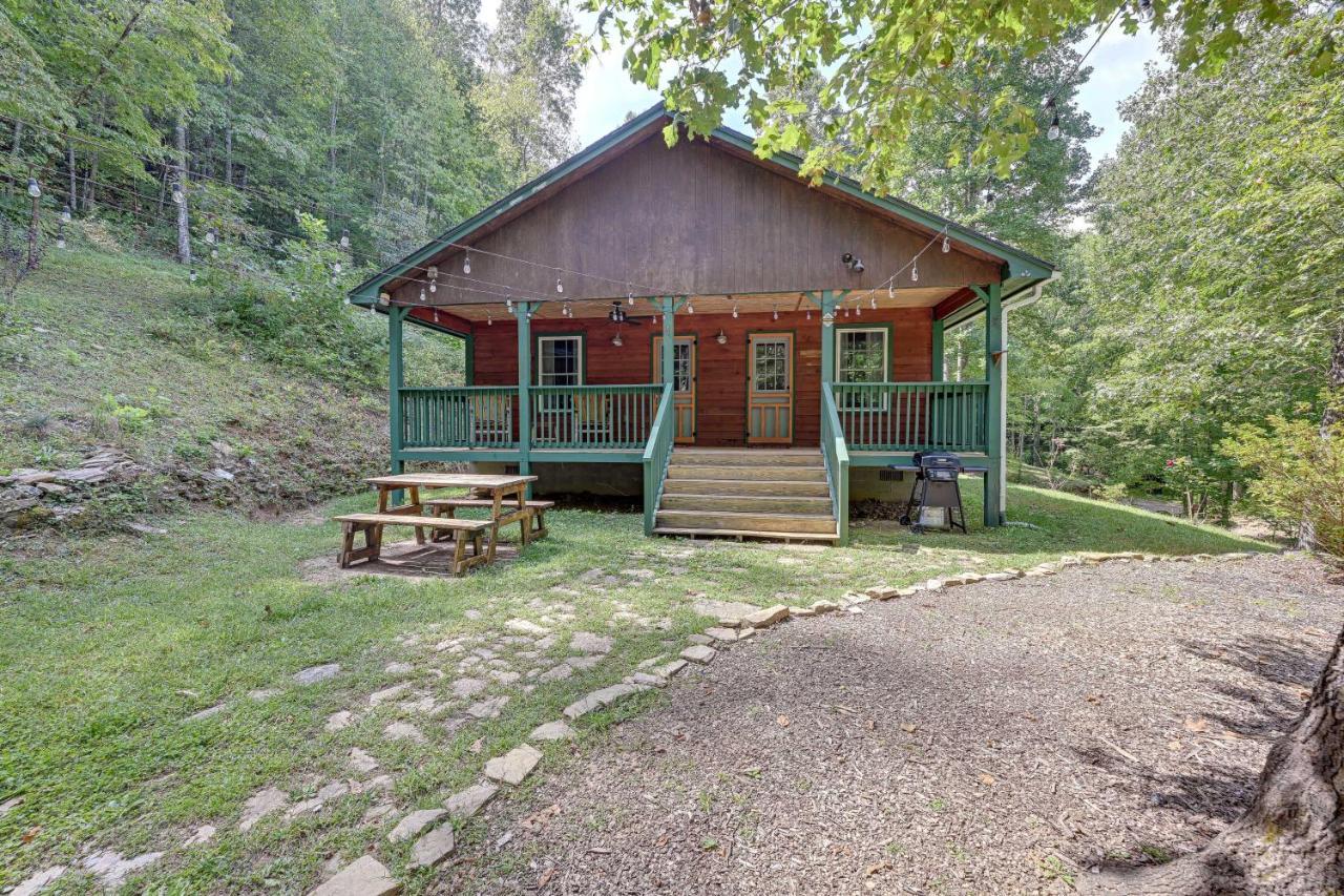 Smoky Mountain Cabin With Camping Area And Fire Pit! Whittier Eksteriør billede
