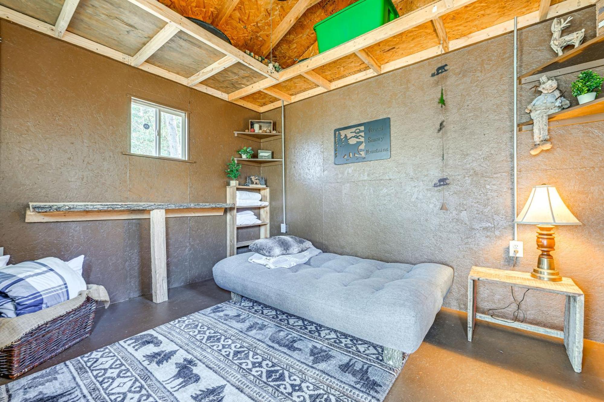 Smoky Mountain Cabin With Camping Area And Fire Pit! Whittier Eksteriør billede