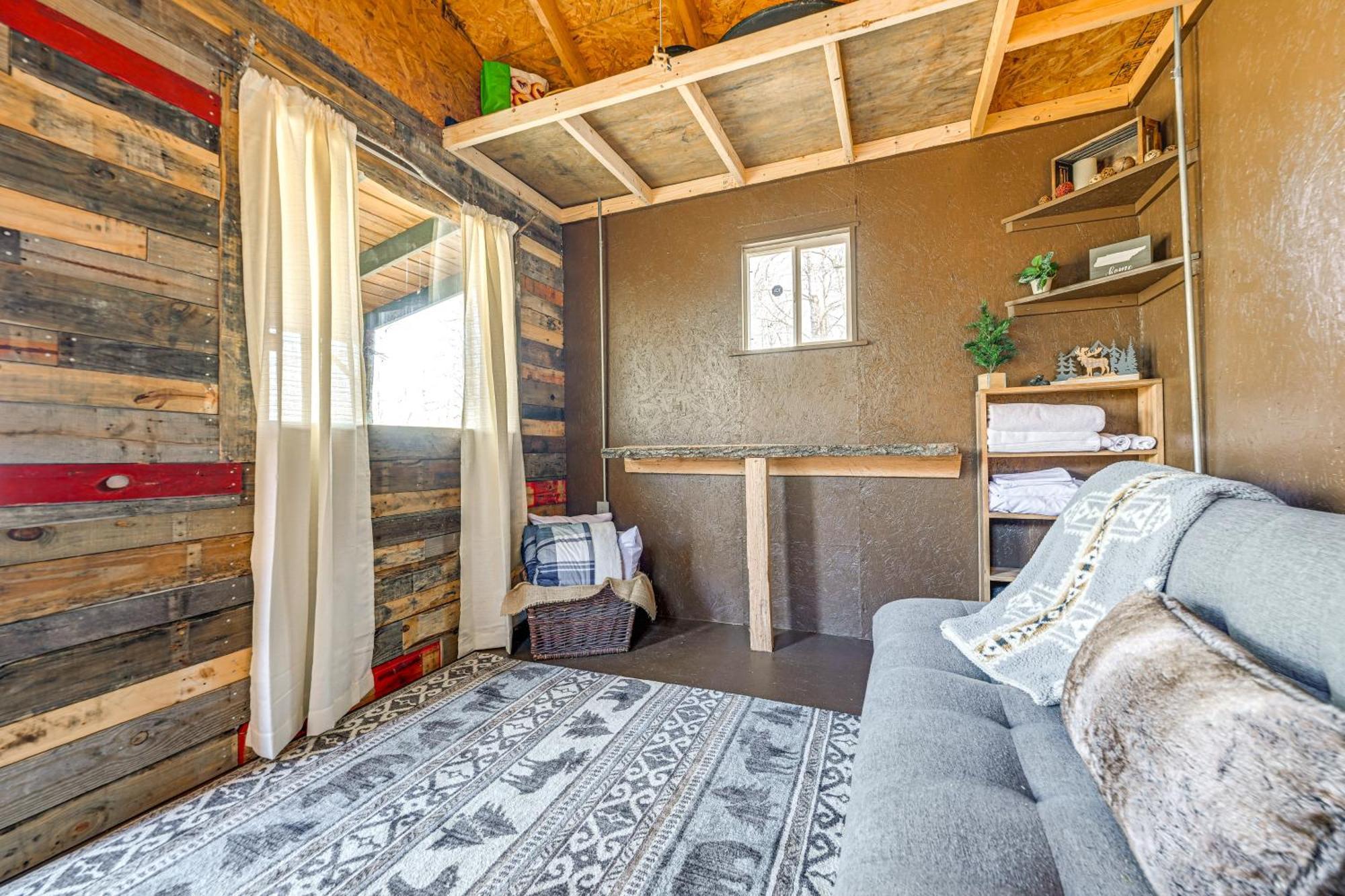 Smoky Mountain Cabin With Camping Area And Fire Pit! Whittier Eksteriør billede